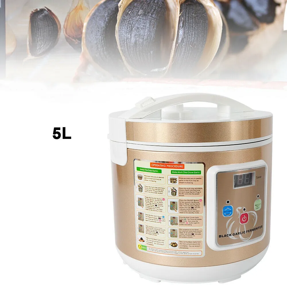 Intelligent Black Garlic Fermenter 90W 12-15 Days Automatic Fermentation Machine 3.4KG Special Gift