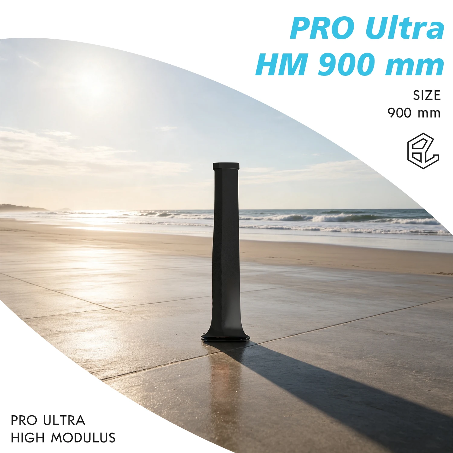 900-Meter Carbon Fiber Mast for Kite Surfing Military-Grade Ultra-High Waterfoil Board with Customizable Logo