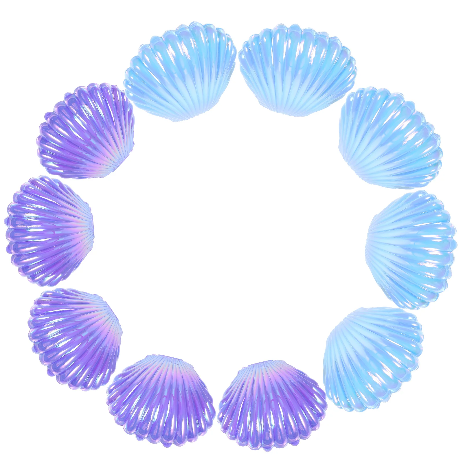 

10 Pcs Pearlescent Shell Candy Box Candies Packaging Container Wedding Supply Party Favor Containers Banquet Cases