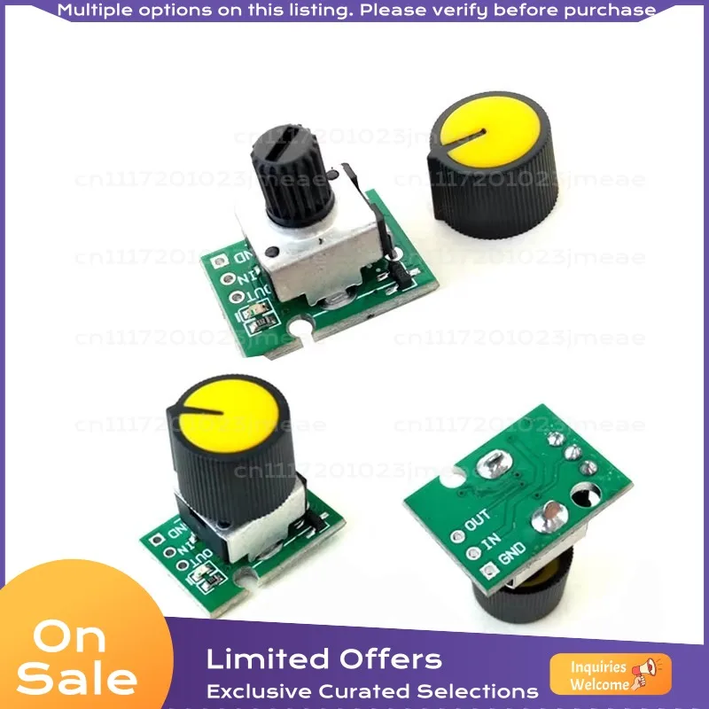 Mini Servo ESC Tester, DIY Brushless Fan & RC Model Motor Tester with BEC, Mini PWM Speed Controller