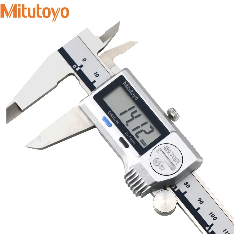 

Mitutoyo Digital Calipers 500-752-20 500-753-20 500-754-10 0-150/200/300mm 0-6inch IP67 Dust/Water Proof ABS Digital Caliper