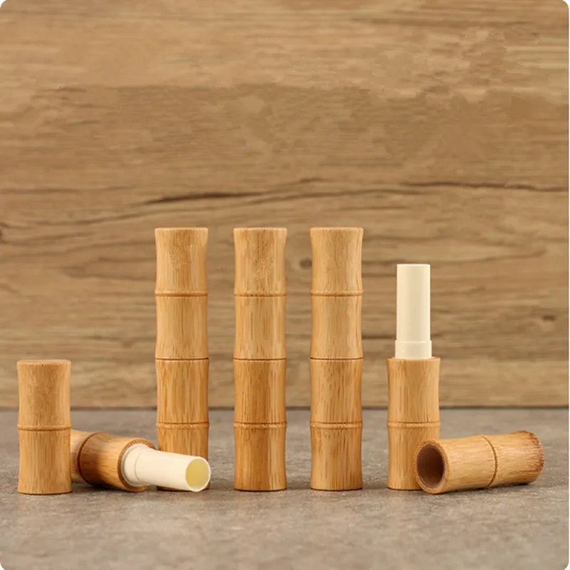 

10/30/50 шт. 2,8 г пустой натуральный бамбук DIY губная помада бальзам для губ тюбик для губ косметический контейнер пустой тюбик для блеска для губ