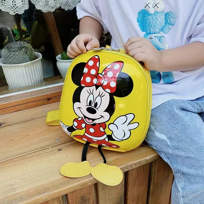 Disney cartoon Mickey mouse Minnie Children\'s  egg shell school bag kindergarten Mickey Mouse minnie cute backpack