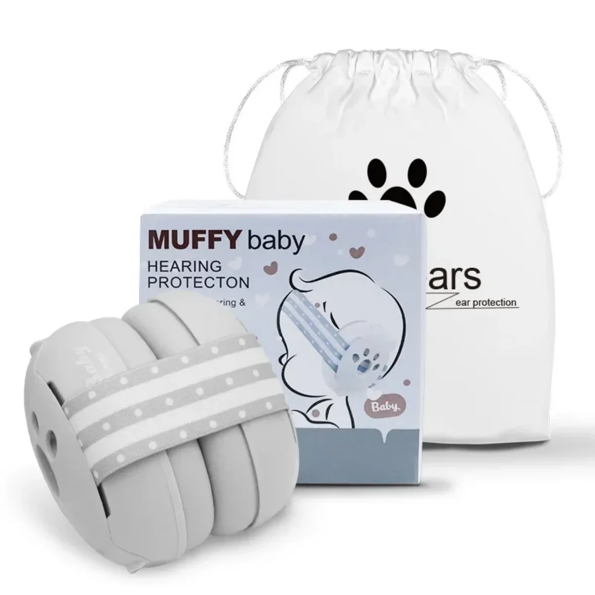 

Baby Ear Protection for Babies and Toddlers Noise Reduction Earmuffs Baby Headphones Against Hearing Damage Improves Sleep