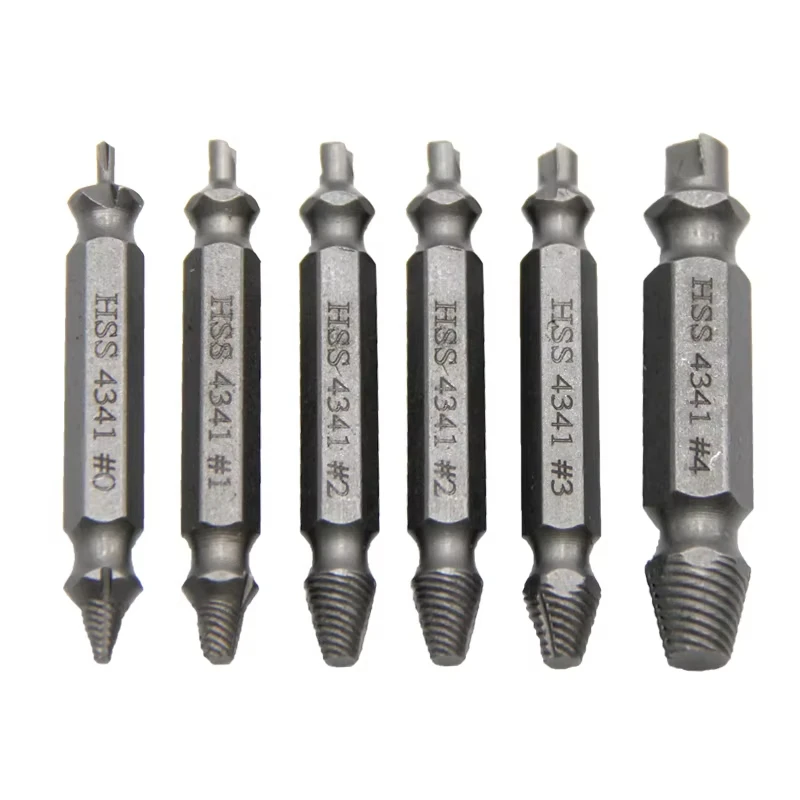 

Экстрактор Винт с двойной головкой Инструмент для удаления скользящих зубов S2 Отвертка Отвертка Набор сломанной проволоки с головкой отвертки