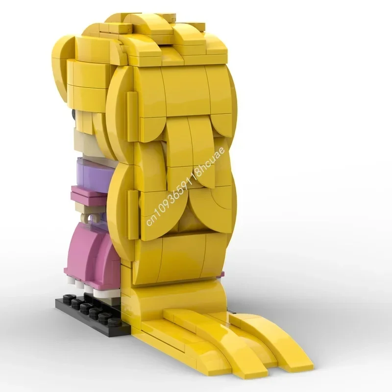 

281pcs MOC Tangled Rapunzel Princess Brickheadz Model Building Festival Gifts Blocks Construction Toys DIY Creative Brick