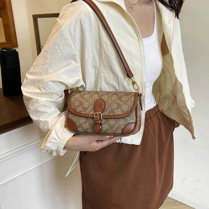 

Minimalist Vintage Tote French Style Shoulder Bag 2025 High-end Gift Office Business Handbag Women's Travel Essential