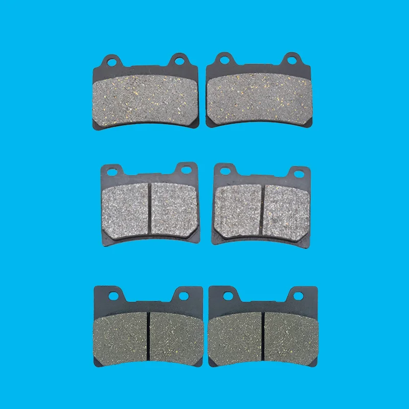 Передние или задние тормозные колодки подходят для YAMAHA FZR 1000 1987-1990 FZR1000 USD 1991-1995 1992 1993 1994