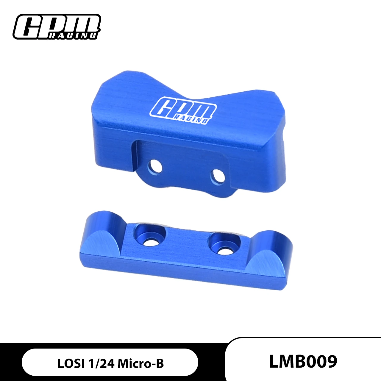 

GPM 7075 Alloy Rear Rear Pin Mounts For LOSI 1/24 Micro-B 2WD Buggy LOS-1761