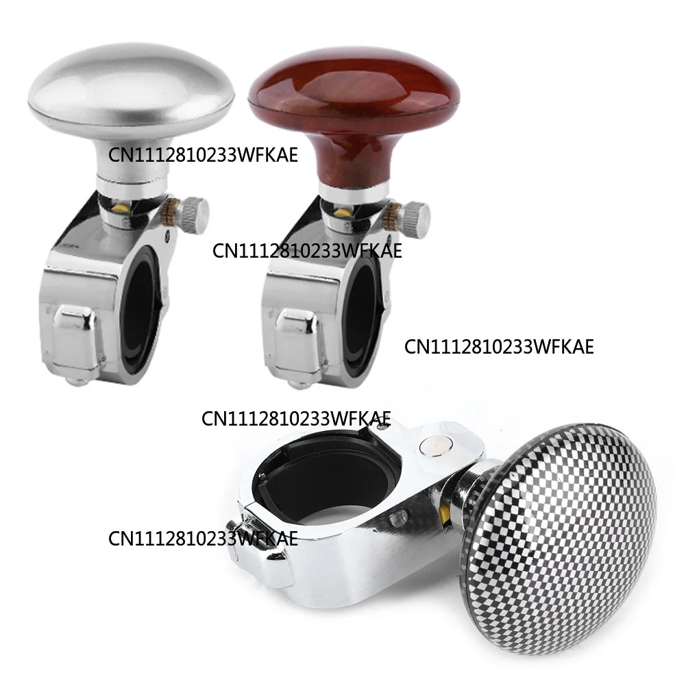 2pcs  Universal Car Steering Wheel Spinner Knob Power Ball Auxiliary Booster Handle Control
