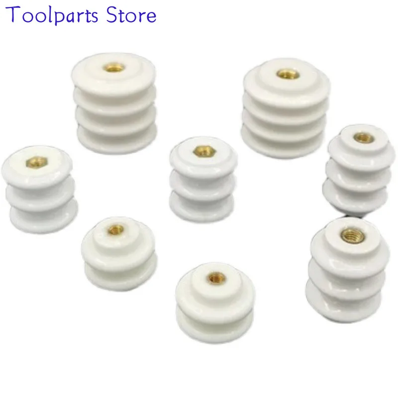 95 Porcelain High Voltage Ceramic Insulator Oil Fume Purifier Accessories Insulation Column