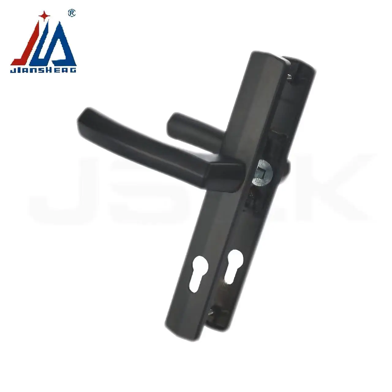 

Aluminum Alloy Single Point Lock for Broken Bridge Aluminum Casement Door - Double Sided Handle Lock with Cylinder & Key