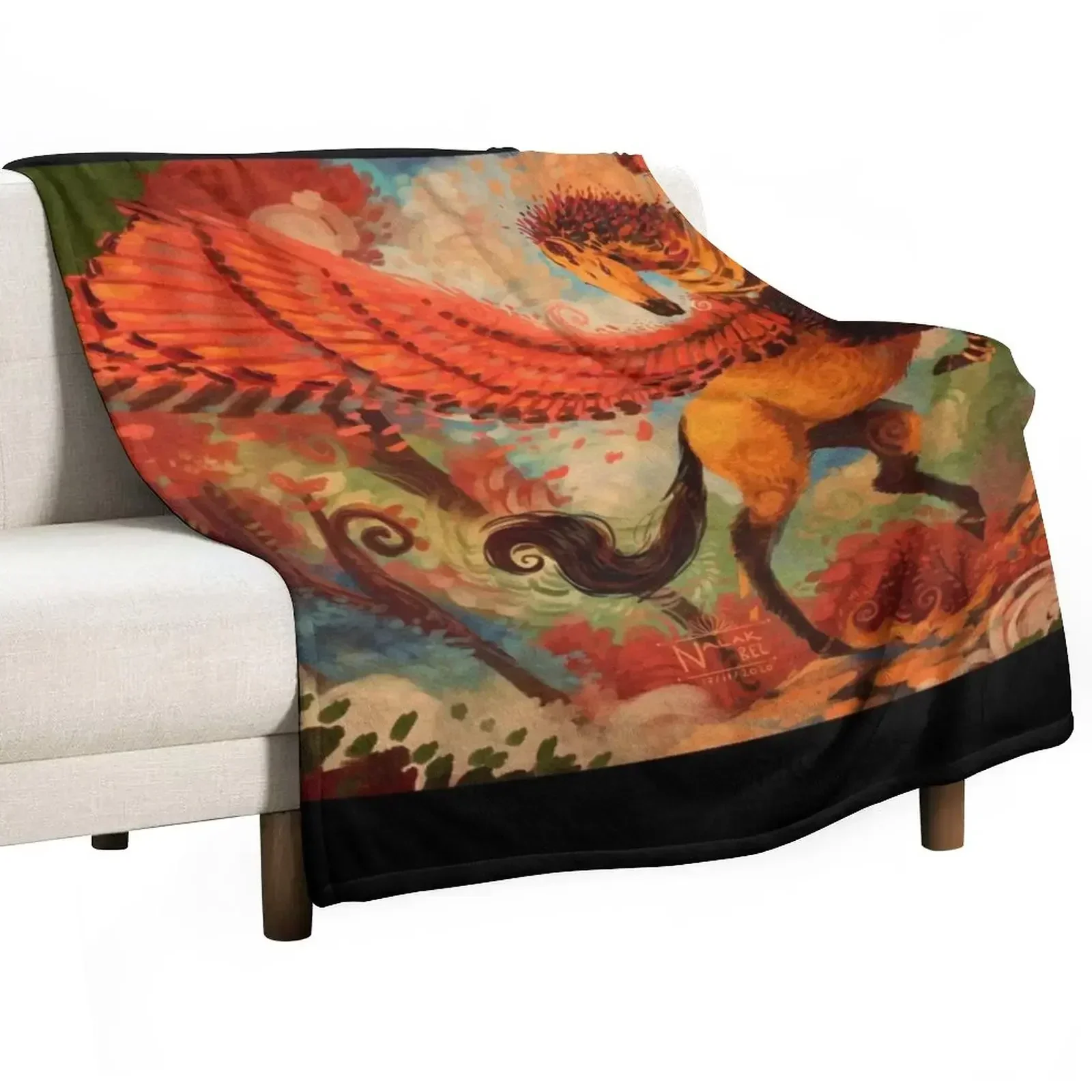 

Pegasus - Djinzaal Throw Blanket manga blankets and throws wednesday Soft Big Blankets