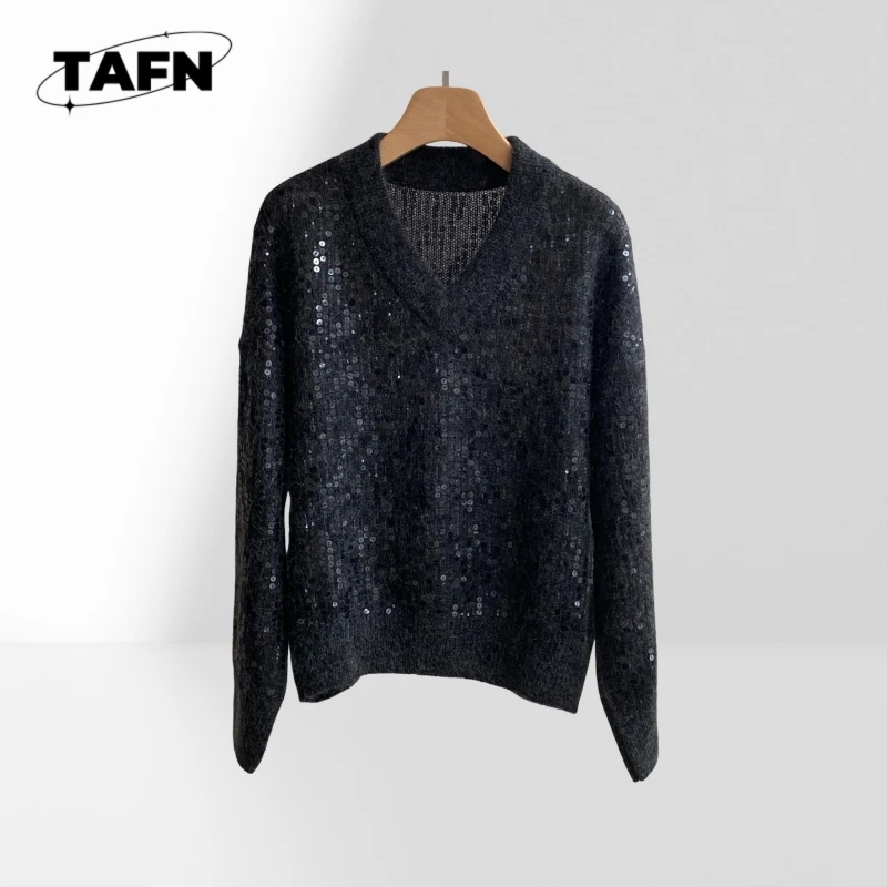 レディースカシミヤセーター、冬の重ね着にエレガントで柔らかく、寒い日も快適なタイムレスデザイン AH0410