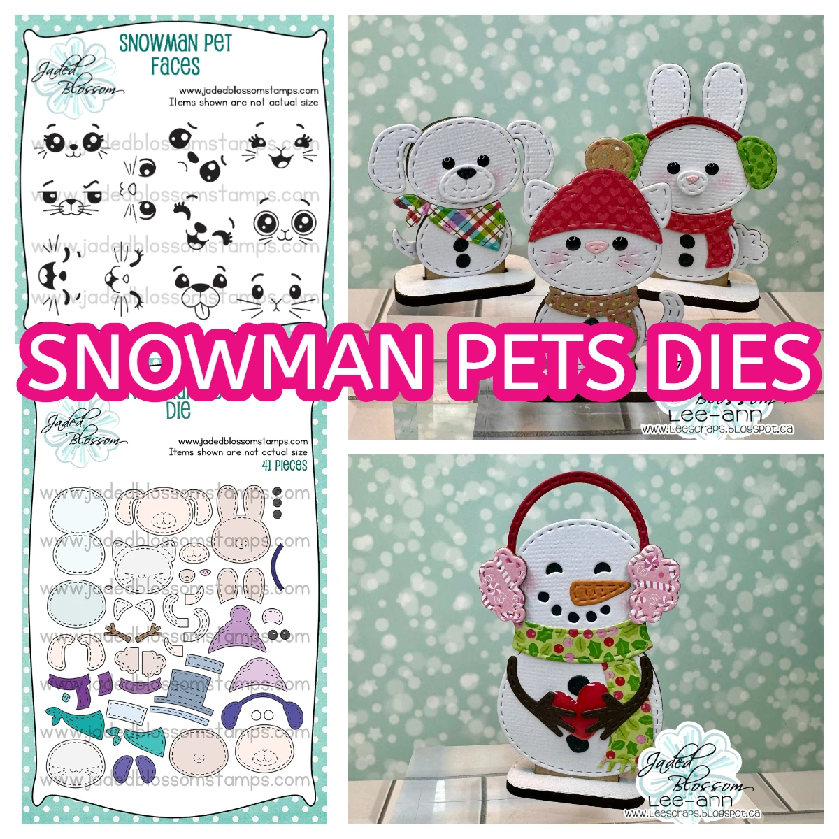 

SNOWMAN PETS DIES 2025 New Metal cutting Dies DIY ScrapbookING stamp New Year Greeting card Christmas Eve Decoration die stencil
