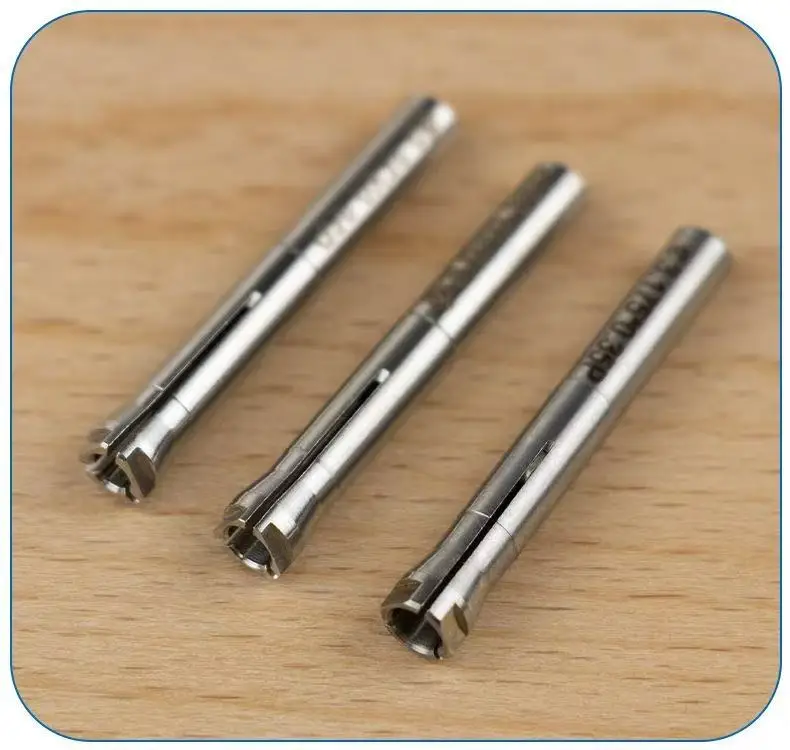 10Pcs Dental 2.35mm 3.0mm 3.175mm Clamp Adapter, Suitable for Sturdy 210 102L 105L Marathon Micro Motor Handle Oral Accessories