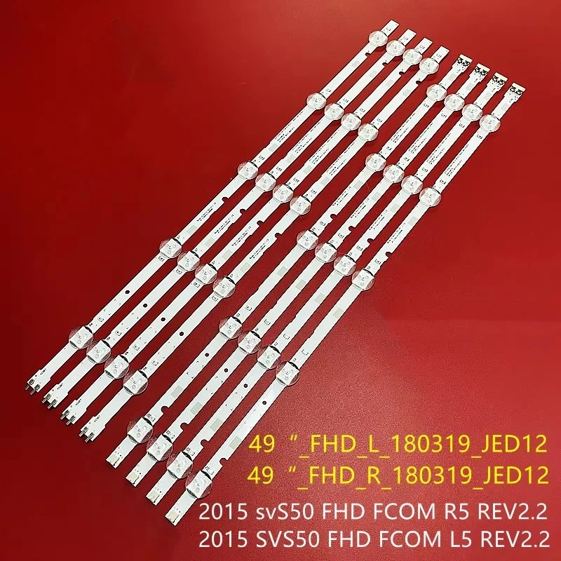 

LED Lamp strip For Sam sung 2015SVS50 FHD FCOM R5 L5 BN96-37775A BN96-37774A UN50M5300AF UN50J5000AF LM41-00471A LM41-00470A