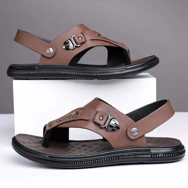 

Уличная мужская обувь, пляжная 39, дешевая жидкость, летняя распродажа, дышащая, распродажа, новые модные мужские сандалии