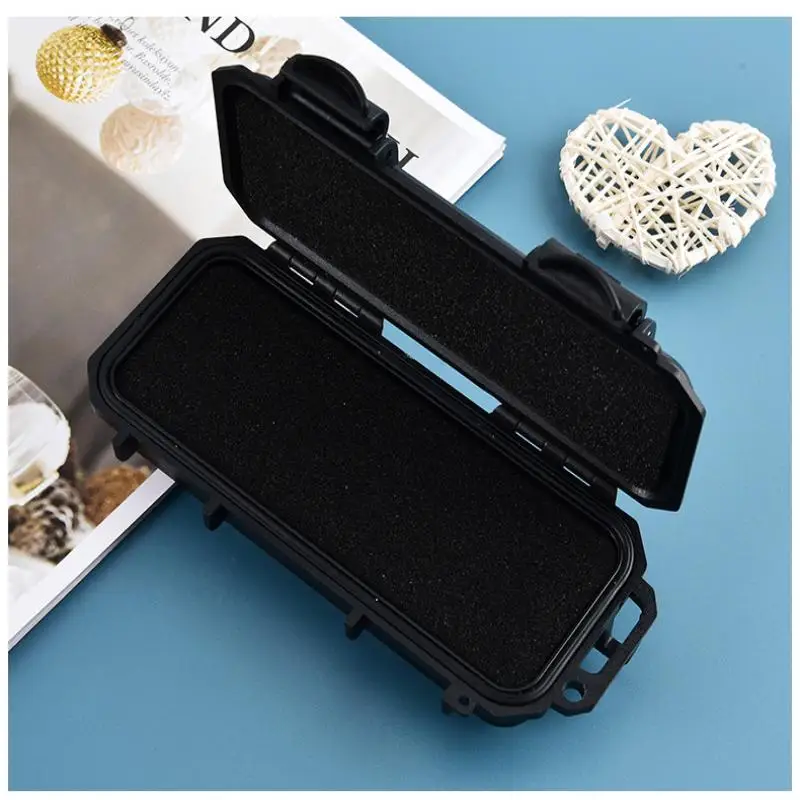 Durable Shockproof Camping Box Sealed Carry Box Wear Resistant Sealed Storage Box Equipment Dry Box Folding Knife Storage Box
