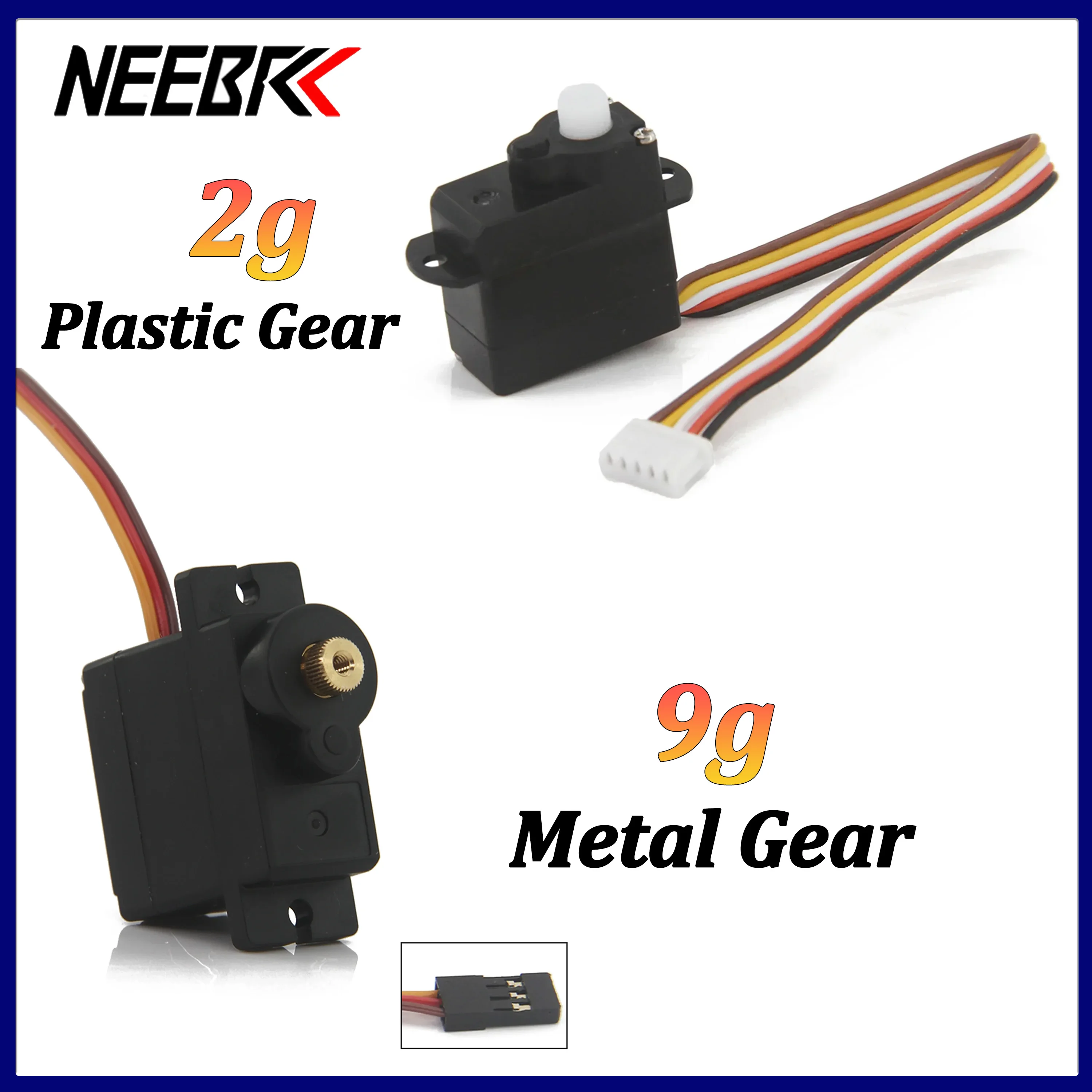 Drone Racing Frame - NEEBRC 2g 9g سيرفو صغير بترس