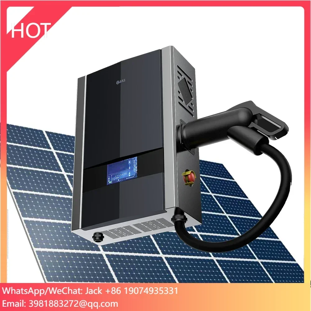 Factory Direct DC CCS 15KW Ocpp Commercial Solar Fast EV Charger Wallbox Charging Station Manufacture Electric Vehicles Charger