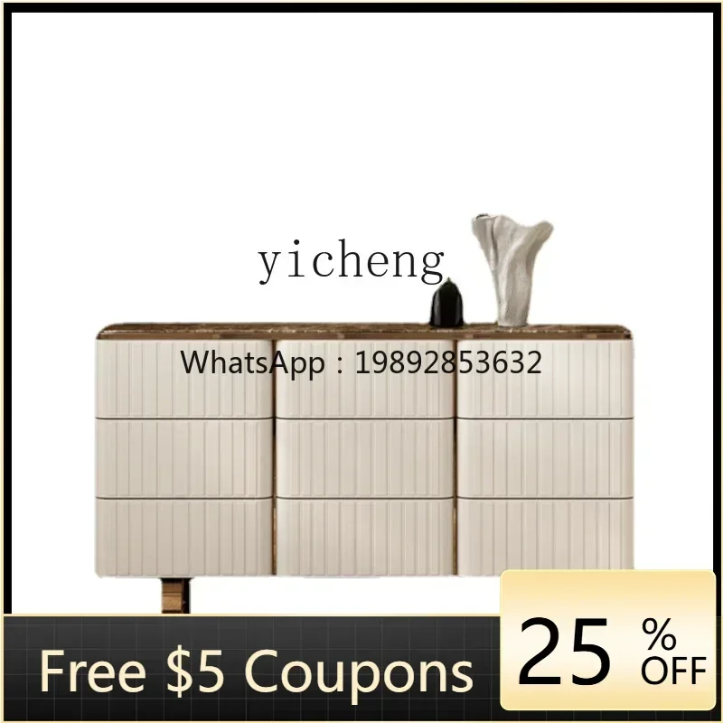 

Bedroom Tailstock Storage Living Room Light Luxury Solid Wood Porch Sideboard Cabinet