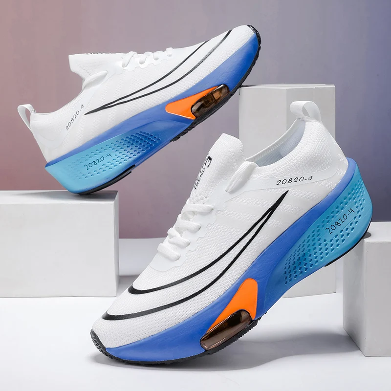 

2025 Новая практичная мужская и женская спортивная обувь, профессиональные марафонские легкие кроссовки, противоскользящие дышащие прогулочные туфли
