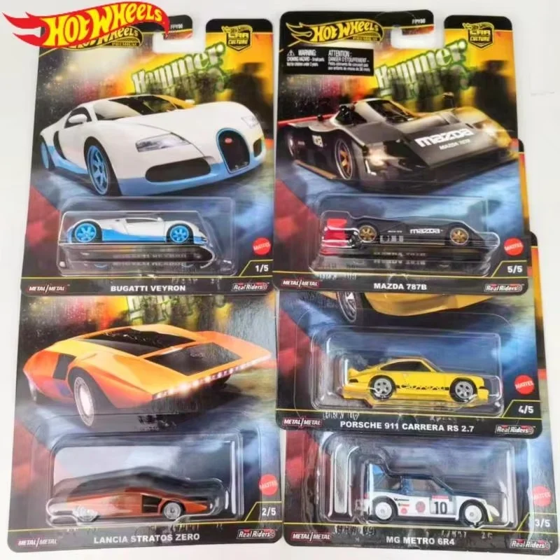 2025 Hot Wheels Premium voiture marteau goutte Porsche 911 Carrera Rs jouets garçons 1/64 moulé sous pression véhicules modèles voiture jouet Hoiday cadeaux jouets