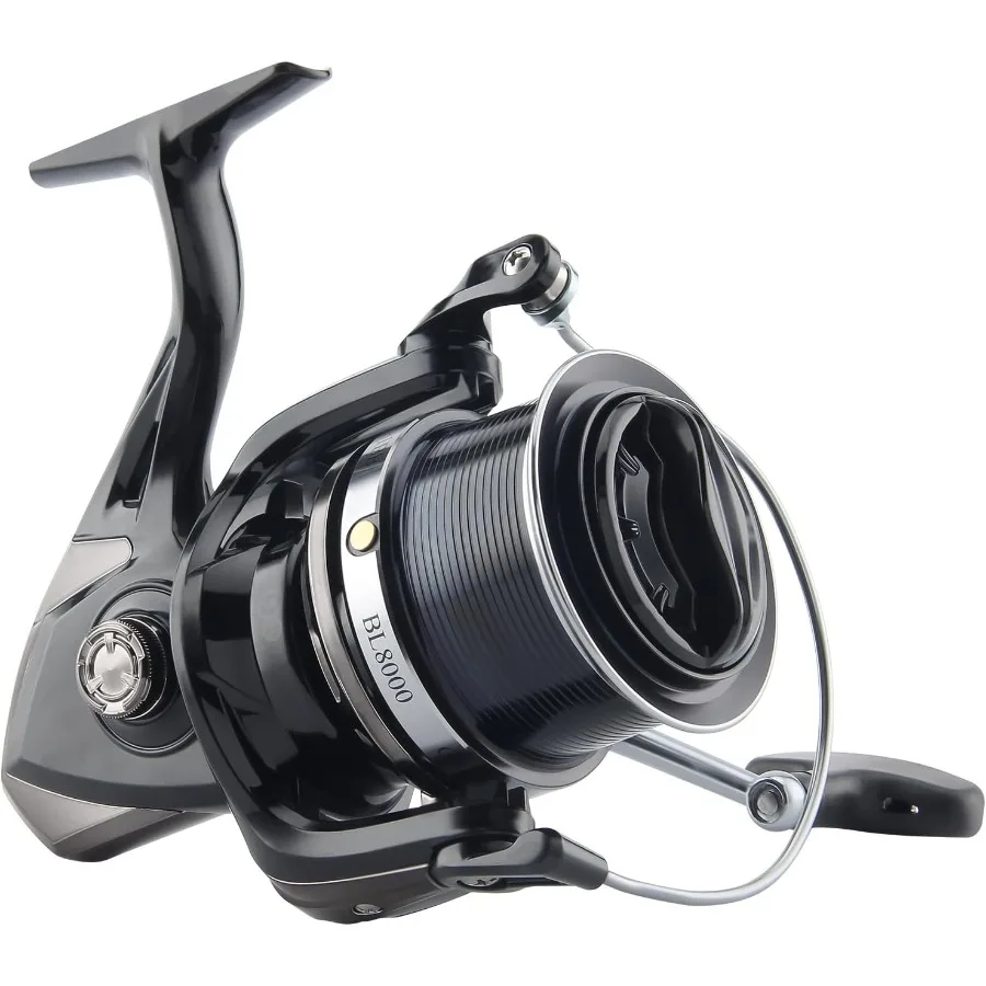 بكرة صيد دوارة كبيرة 8000 10000 12000 مع قوة سحب 20 كجم للمياه المالحة في الشاطئ والخارج لصيد الأسماك BacklashFr #1