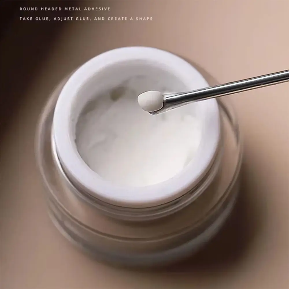 1/2/3Pcs doppelseitige Nail art Stift Silikon Gel Polnischen Kleber Anpassung Nail art Pinsel Carving/malerei Präge