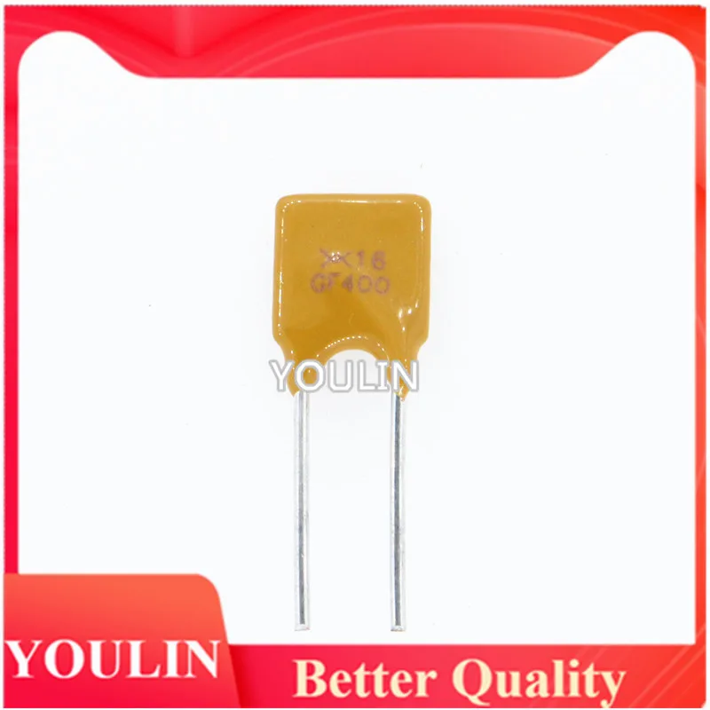 Новый Самовосстанавливающийся Предохранитель RGEF400 с печатью GF400 PPTC, 100 шт., 16 В, 4 а, может заменить деталь посредством прямой установки