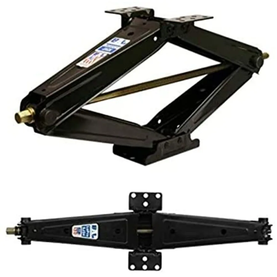 

24008 LoPro SJ24 Scissor Jack Low-Profile Stabilizer Jack for RVs and Trailers 24" Lift 5 000 lb Ccity Bolt-On or Weld-On Insta