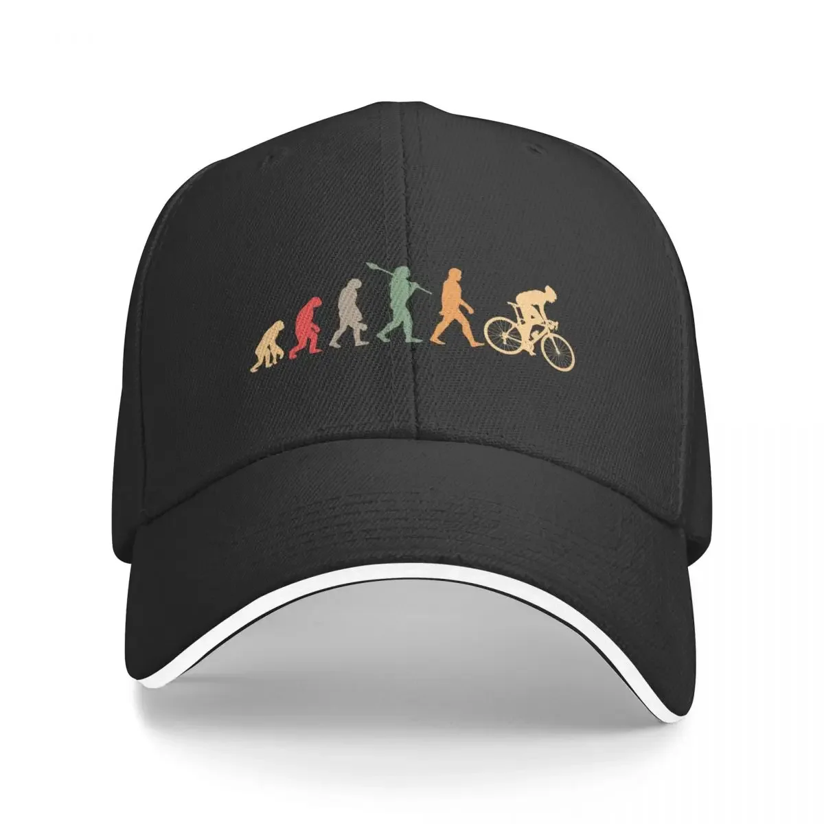 

Cycling evolution vintage Baseball Cap Fashion Beach Gentleman Hat New In Hat Male Women's