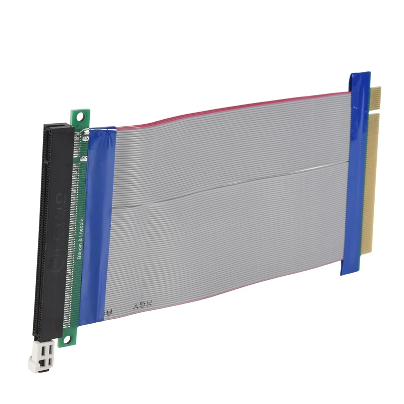 EF-PCI-E Express 16X Riser Card Extender Extension Cable Ribbon Flex
