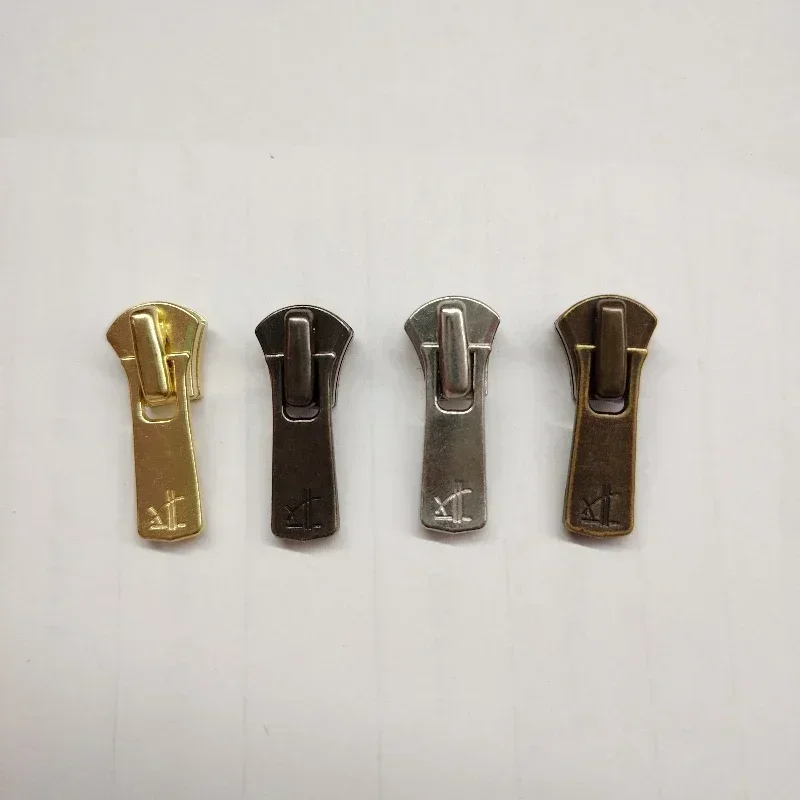 2m/Lot Continuous Ykk Metal Zipper Chain Silder Excella Corn Tooth 2-way 1-way Handbag Leather Craft Diy Tailor Accessory Supply