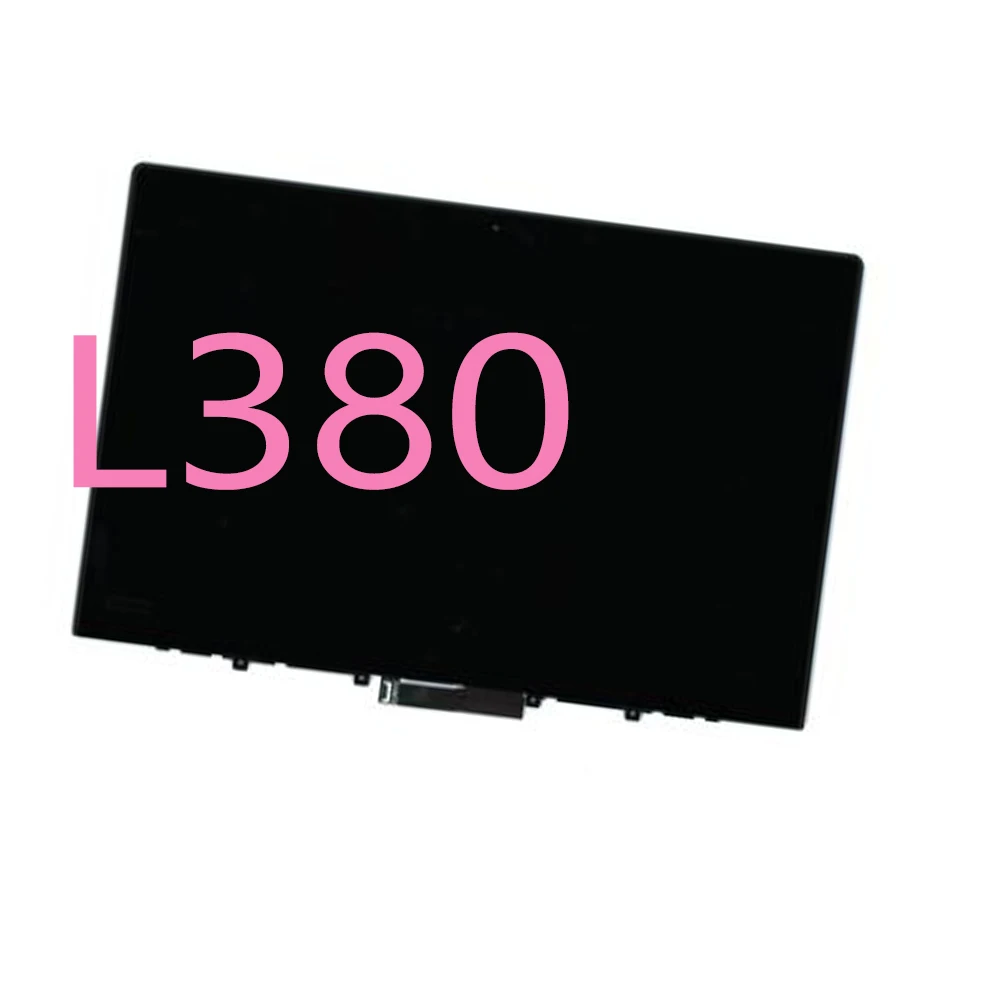 13.3 Inch FHD For Lenovo Thinkpad L380 L390 Yoga Lcd Display Touch Screen Digitizer Assembly with Frame LP133WF4 SPA5 NV133FHM-N