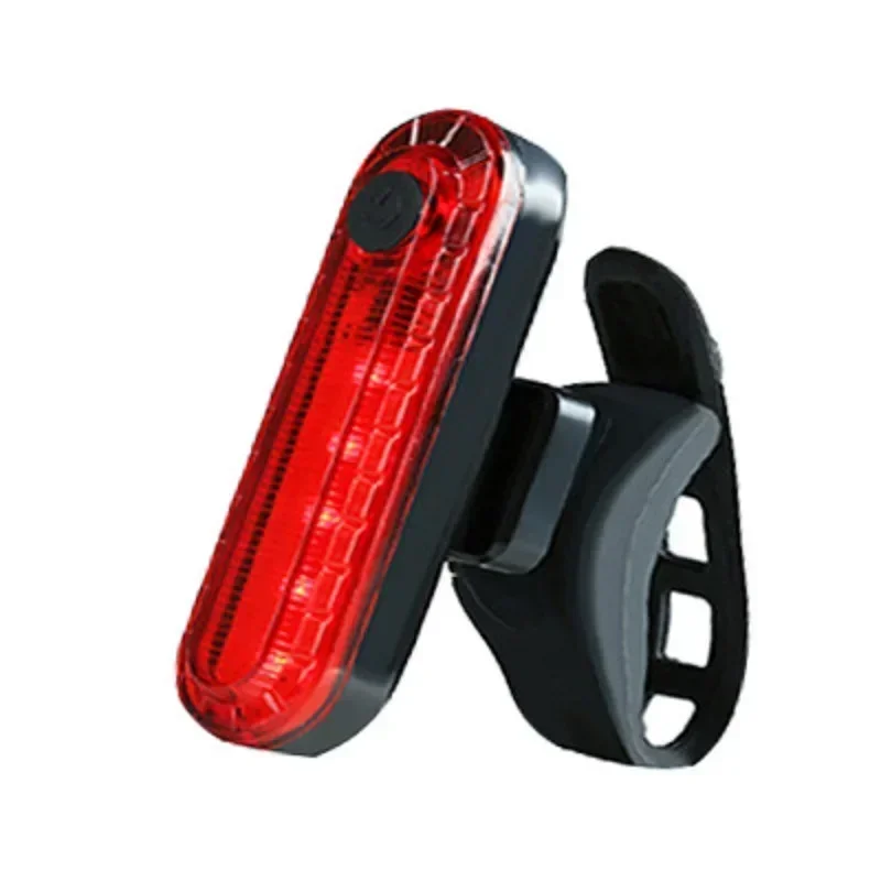 Rear Bike Tail Light USB Rechargeable Red Ultra Bright Taillights Fit On Any Bicycle/Helmet Easy to Install for Cycling Safety