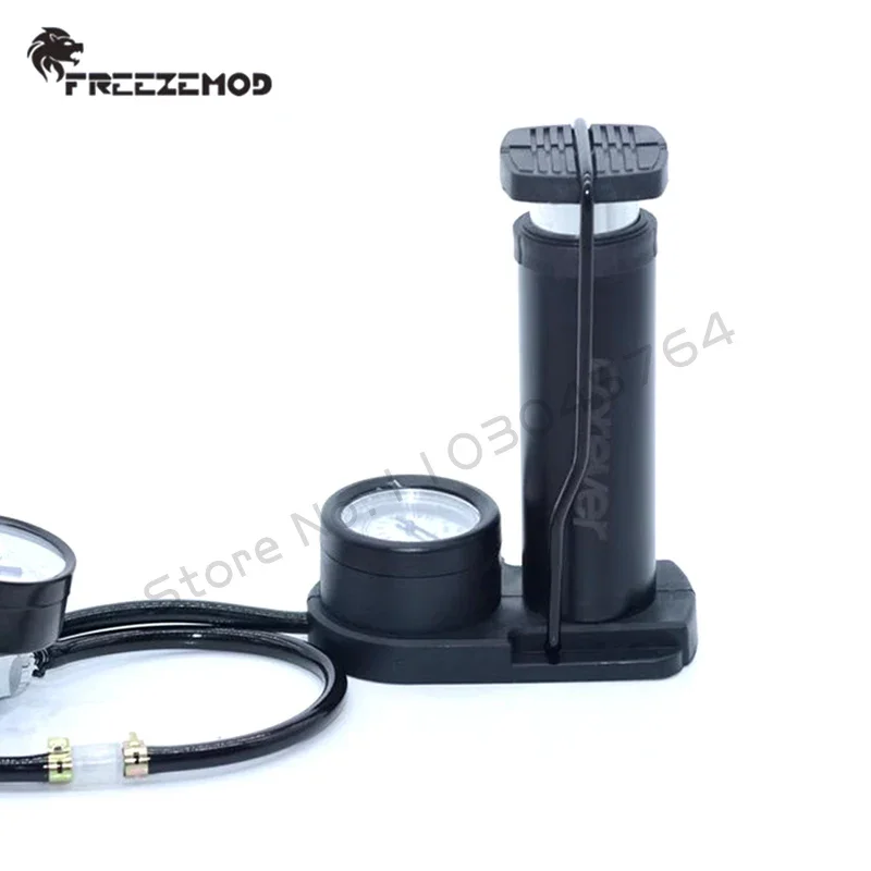 FREEZEMOD Water Cooling Leak Tester Device, Air Pressure Test Tools Kit Double Barometer  QYCL-2P