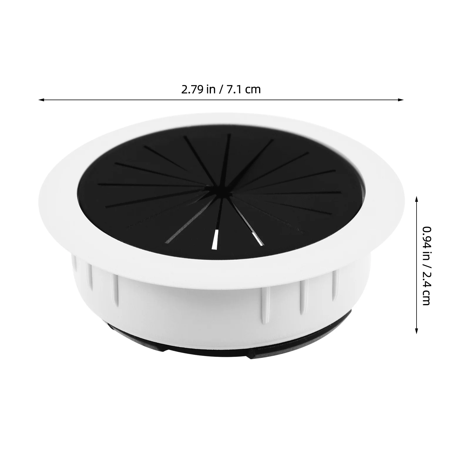 10 قطعة كابل مكتب مستدير جروميت غطاء ثقب بلاستيكي سطح المكتب سلك ثقب المنظم طاولة مكتبية إدارة الكبلات سلك مرن الحبل #5