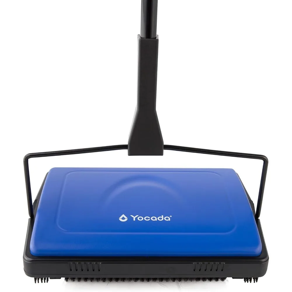 

Щетка для чистки ковров в доме и офисе, для низковорсовых ковров, удаления шерсти животных, пыли, бумаги и мелкого мусора, темно-синяя