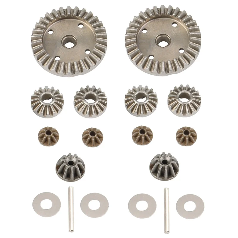 BAAA-2 Set Metal Differential Gear for HBX 16889 16889A 16890 16890A SG1601 SG1602 1/16 RC Car Spare Parts Accessories