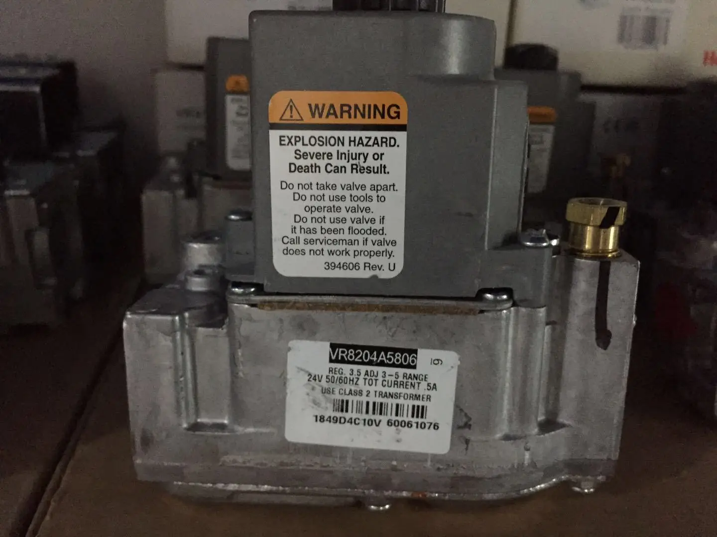 

2025 American Honeywell controller S4565A2019, VK4105A, VK4105C wall-hung boiler solenoid valve