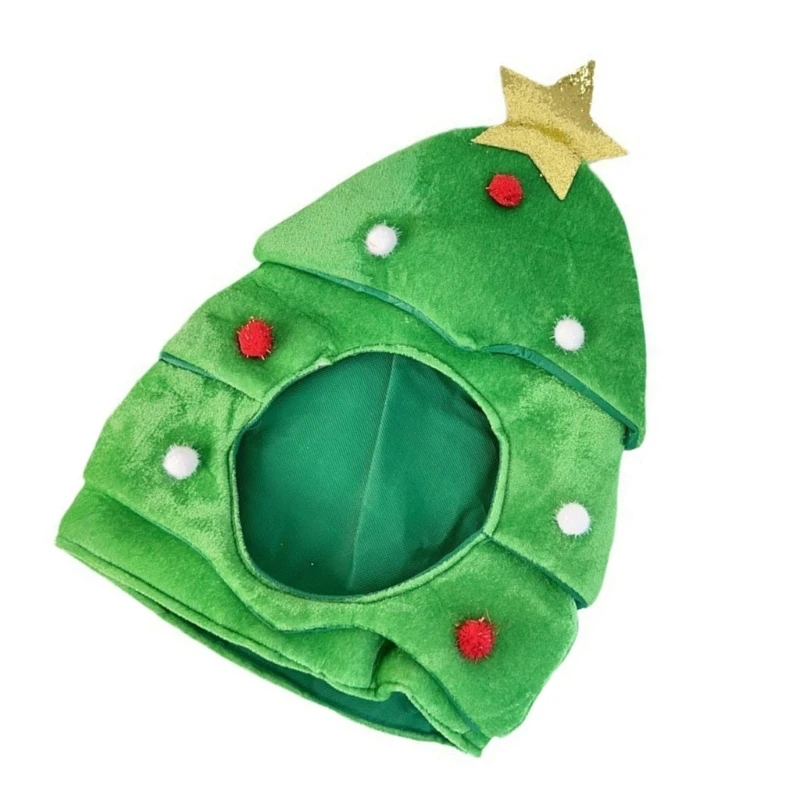 Elves Caps Thicken Plush Christmas Party Santa Headgear Costume Accessory Gift