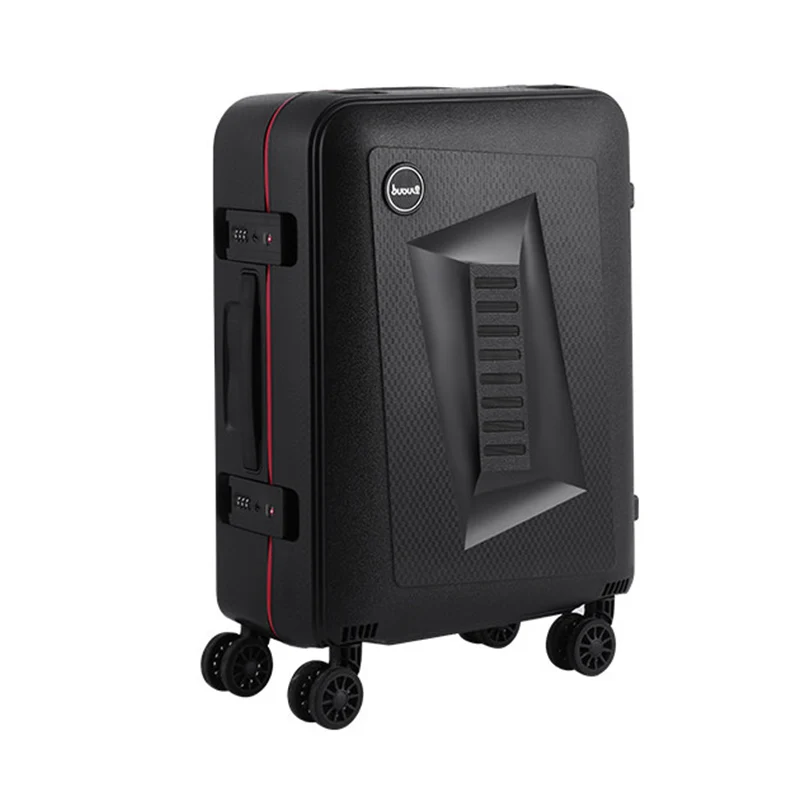 

Дорожный чемодан с блокирующейся ручкой для мужчин и женщин, 20-28 дюймов, чемодан для ручной клади с бесшумными колесами, вместительный дорожный чемодан