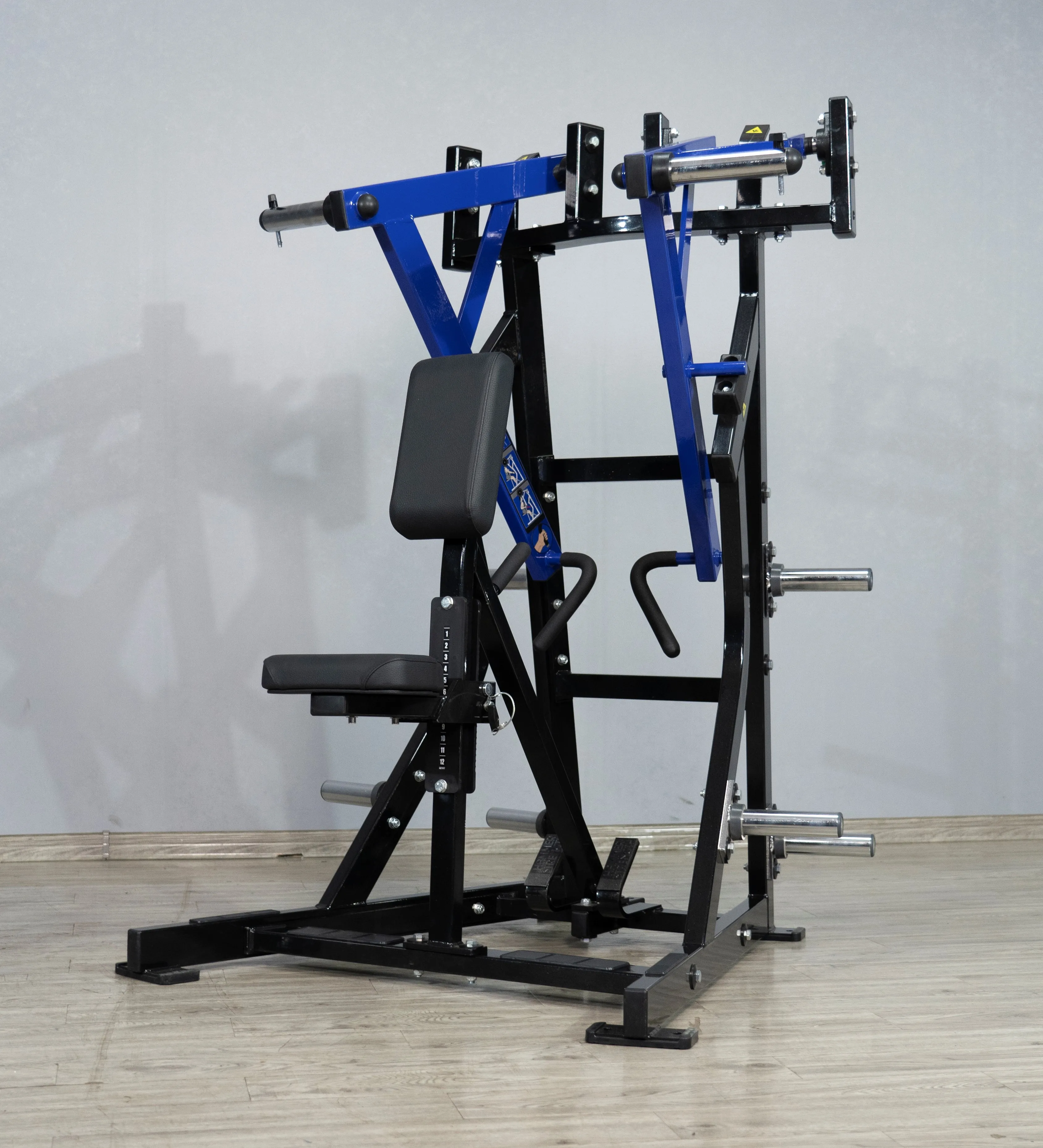 Factory Direct Supply Bodybuilding Low Back Pull Trainer Commercial Plate Loaded Iso-Lateral Rowing Low Pull Machine