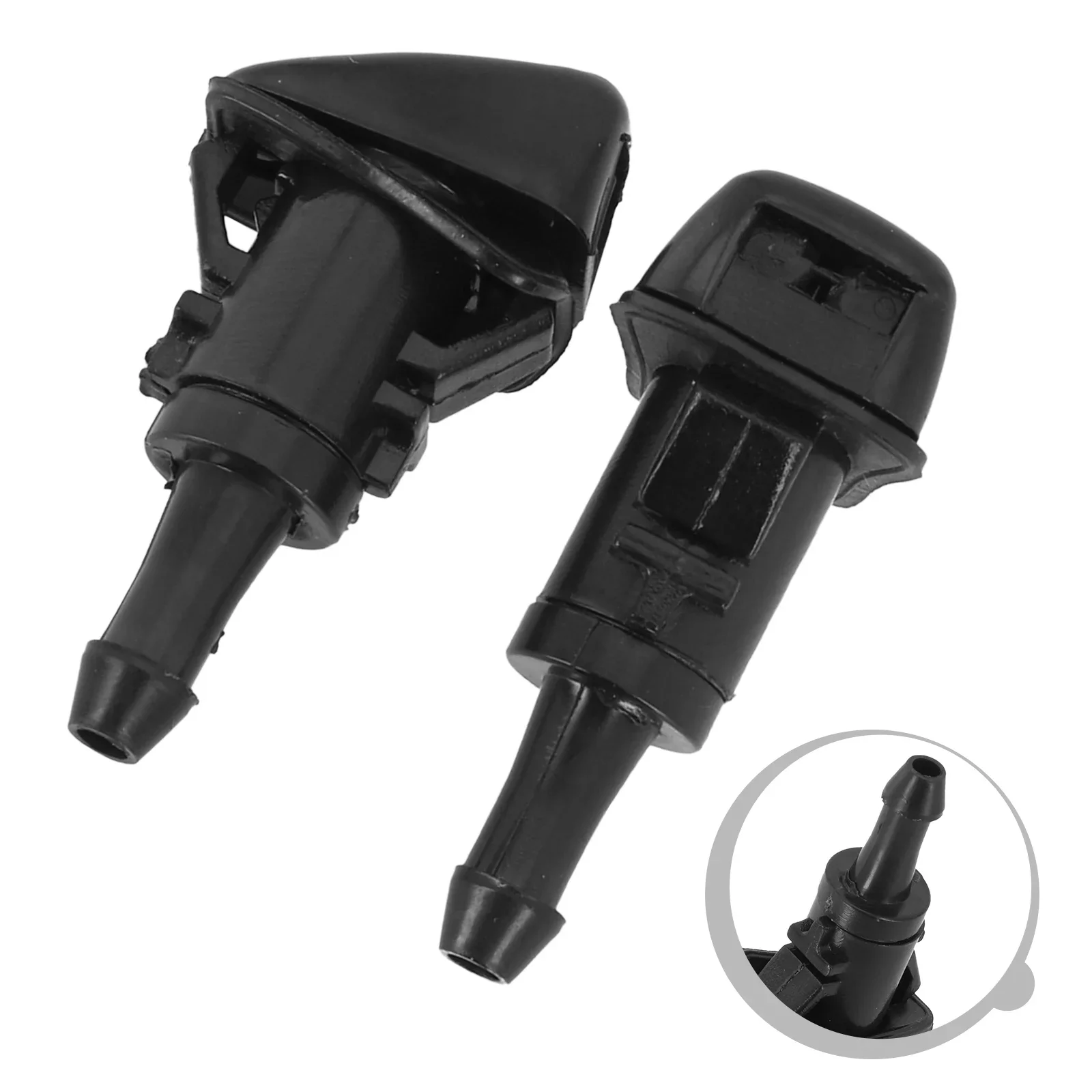 Practical Sturdy Useful Washer Nozzle Windshield Parts 2pcs/set 986303J000 Plastic For Hyundai For Kia 2007-2020