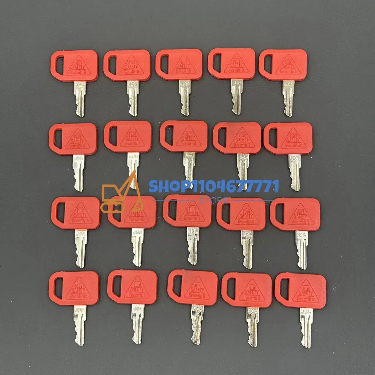 10PCS/5PCS/1PC JDR Excavator Keys for John Deere AT195302 AR51481 600 Loaders NEW