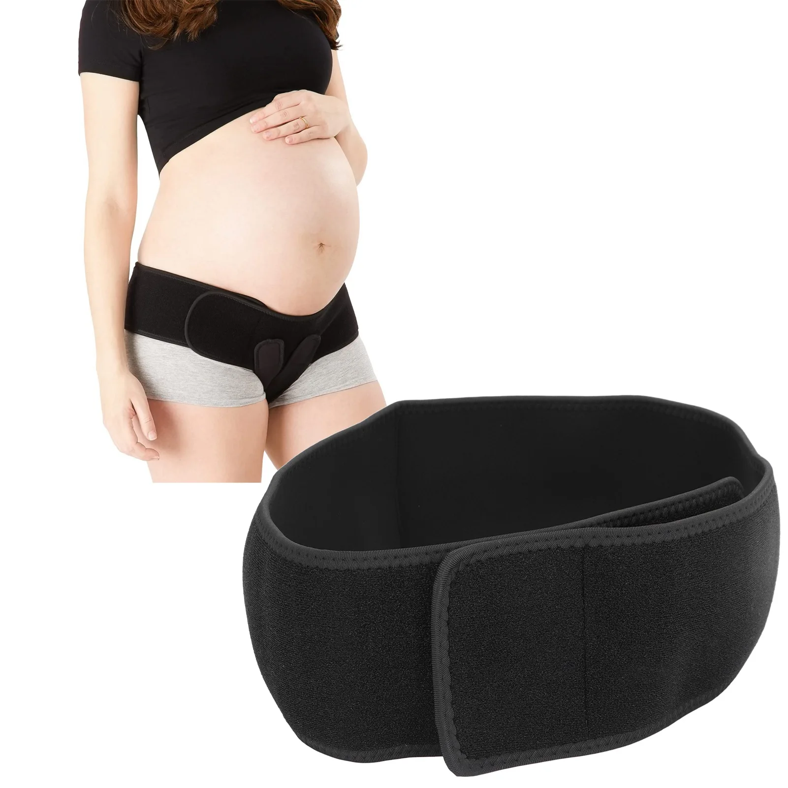 Pelvic Support Belt Professional Elastic V Sling Uterus Support Belt for Prolapse Pregnancy SPD Orthotic Support Belt