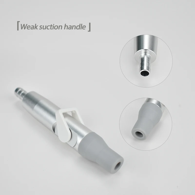 6Pcs Dental Valve Saliva Ejector Suction Short Weak Handpiece Valves Oral Saliva Handpiece Tip Adapter Dental Accessories