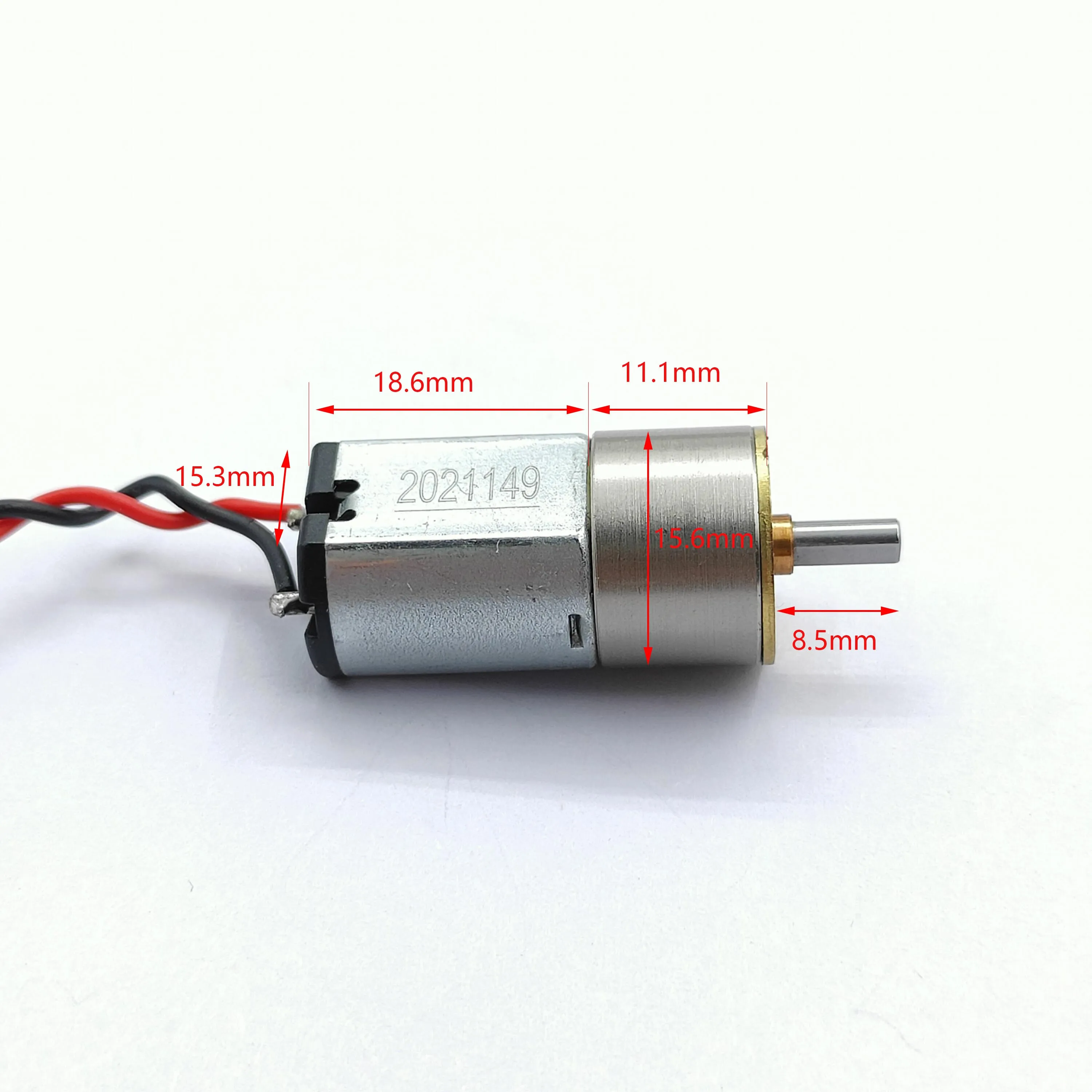 030 Metal Gear Motor DC 3V-12V 195RPM High Torque CW CCW for DIY Car Boat